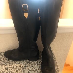 Women’s Coach Eason Wide Calf Dress  Riding Boots